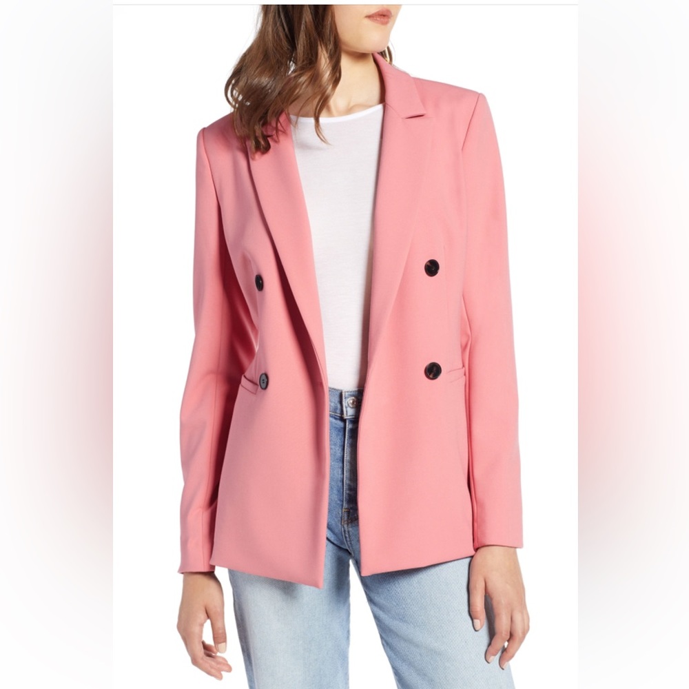 Halogen Double Breasted Blazer